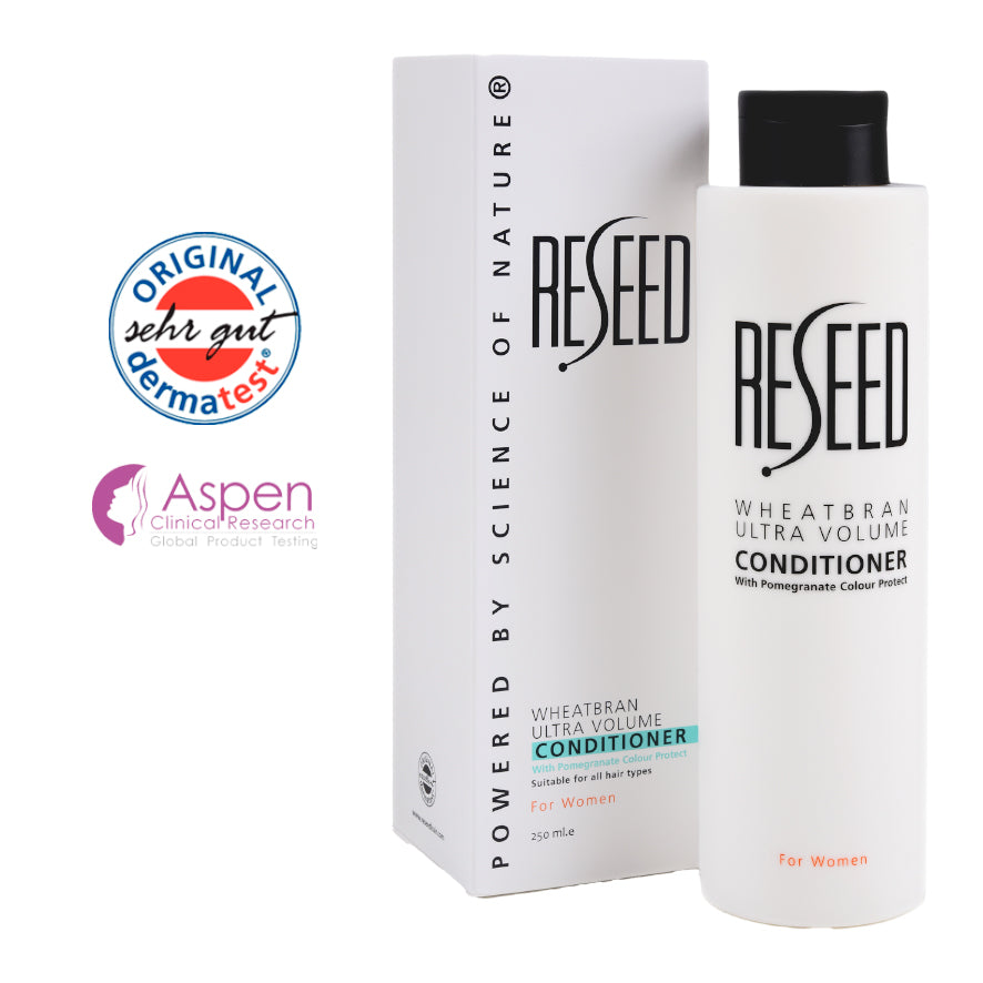 RESEED Wheat Bran Ultra Volume Conditioner for Women 250 ml RESEED Wheat Bran Ultra Volume Conditioner for Women 250 ml - Reseed Hair Loss Range for Men and Women