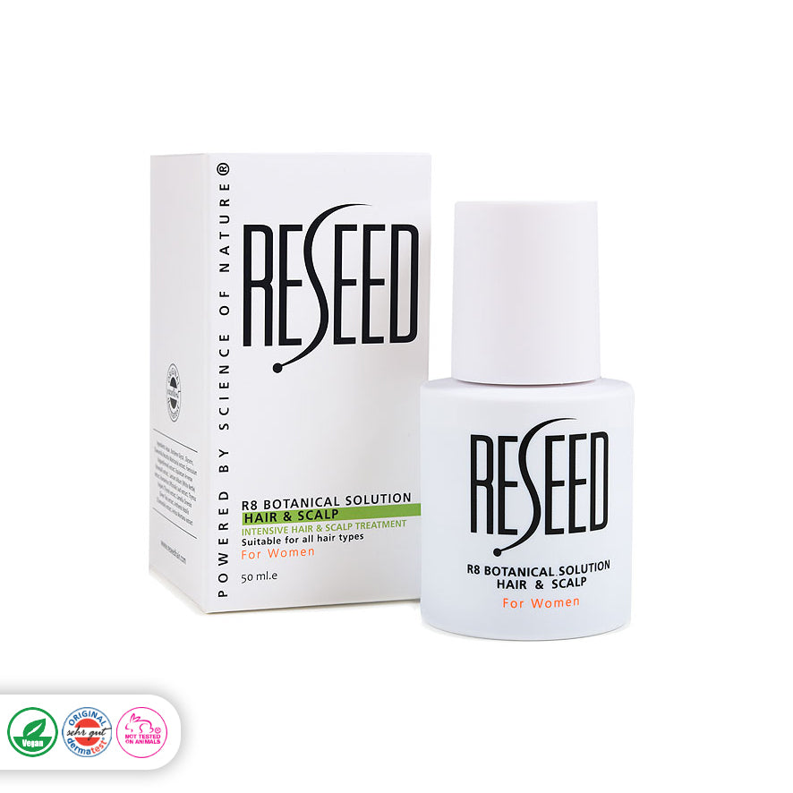 RESEED R8 Botanical Solution for Women 50 ml - Reseed Hair Loss Range for Men and Women