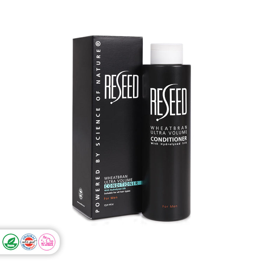 Reseed Wheat Bran Ultra Volume Conditioner Detangles, Moisturising, Restores hair shine, Does not cause further hair loss 