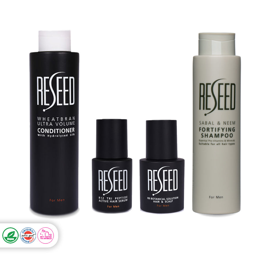 Ressed Gender Specific Hair Loss Range , Shampoo, Hair Peptide Serum , Botanical solution, Wheat bran Conditioner, Hair Care, Natural based no side effect  